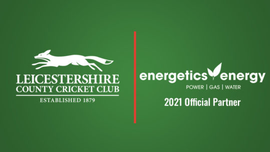 Connexi | Leicestershire County Cricket Club Names energetics-energy As ...